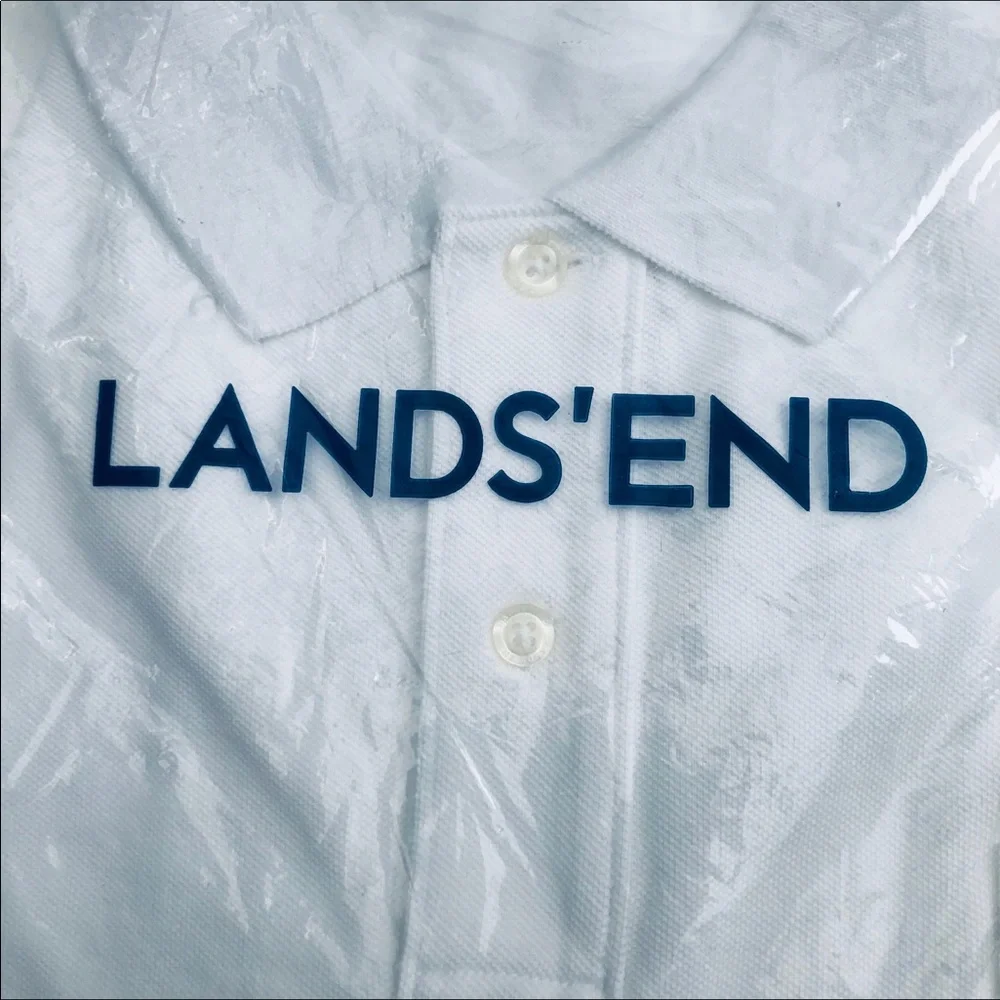 Lands End Traditional Fit Polo Shirt Men’s XXL - Picture 3 of 8